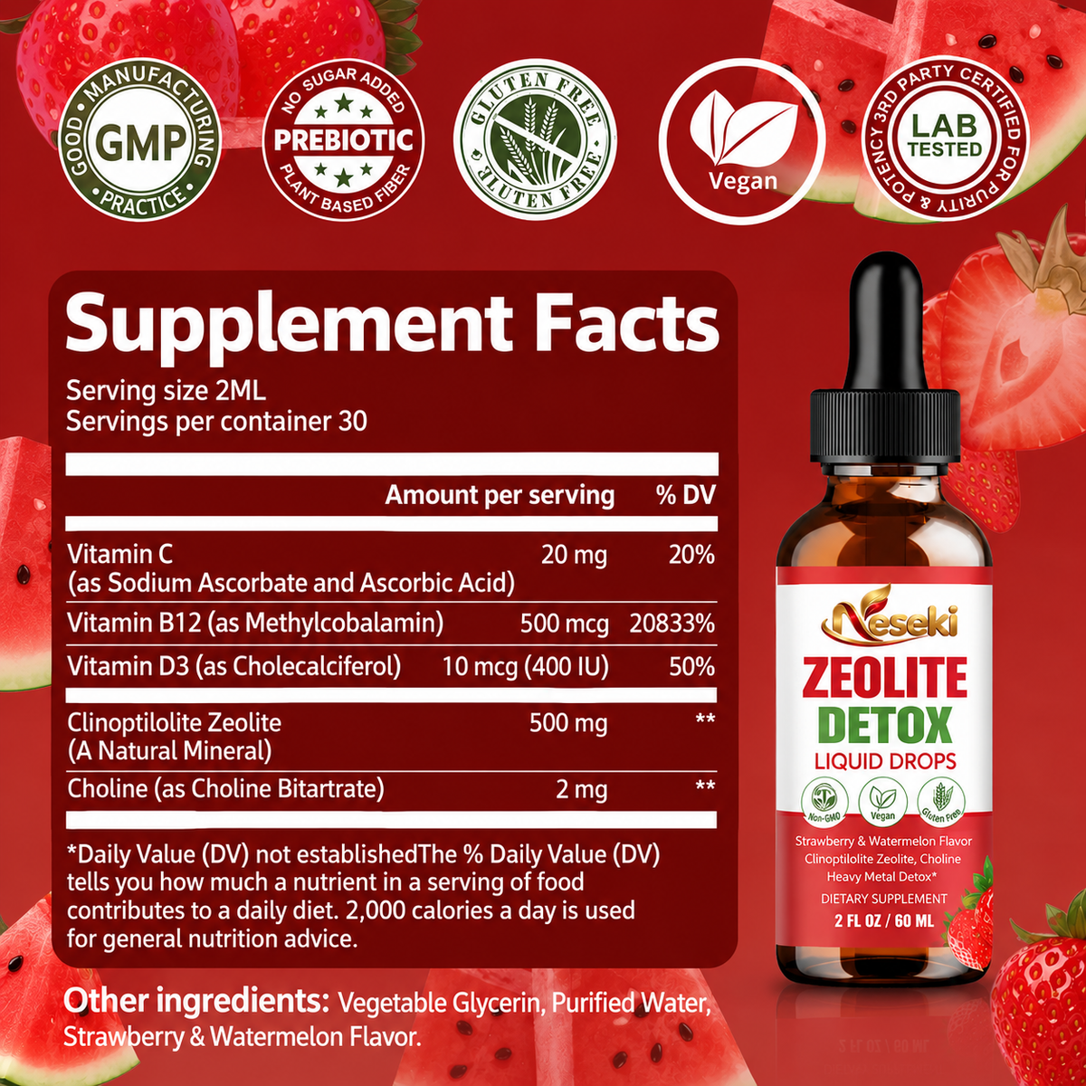 Zeolite Detox Liquid Drops