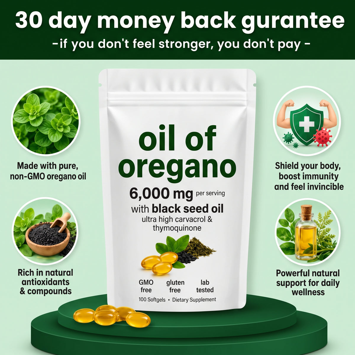 Oil of Oregano SoftGel