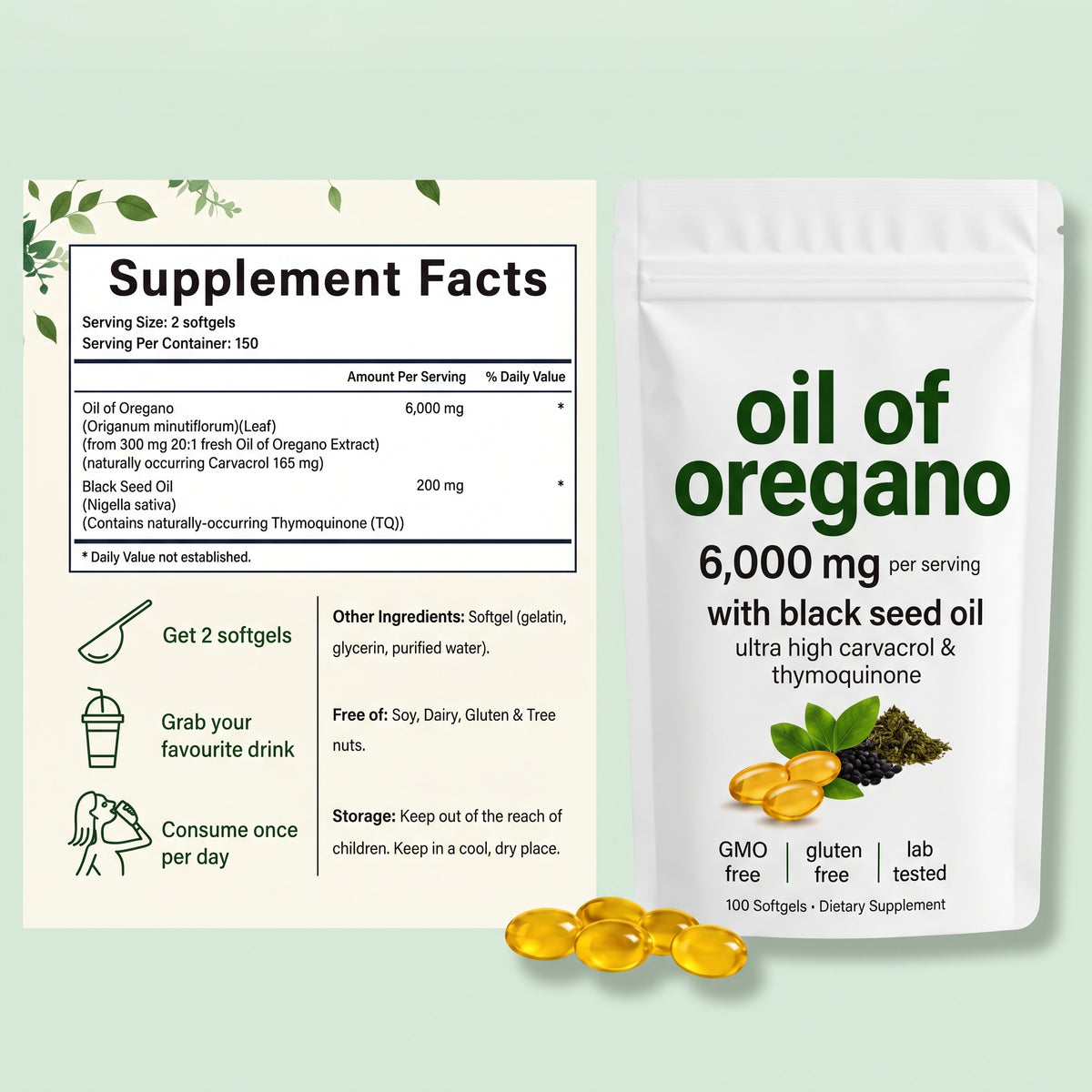 Oil of Oregano SoftGel