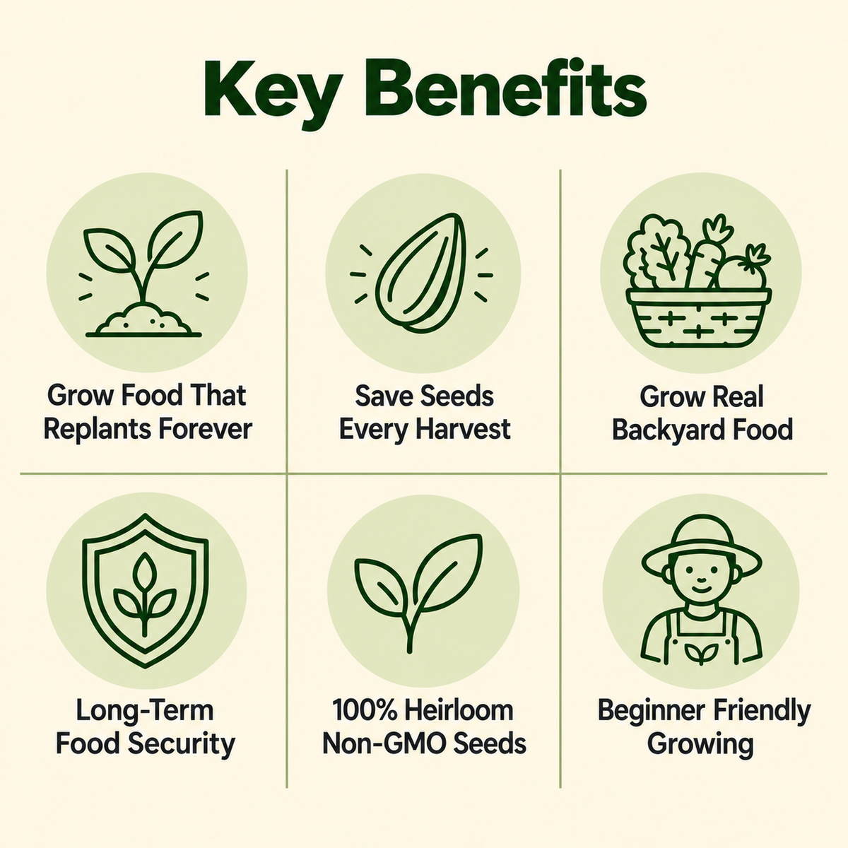 Heirloom Seed Vault Kit