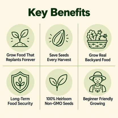 Heirloom Seed Vault Kit